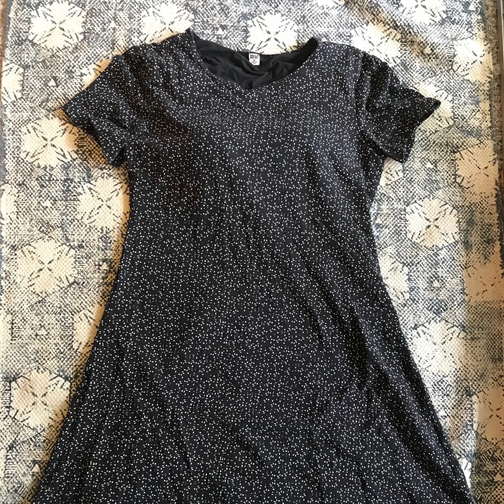 A line cap sleeve dress